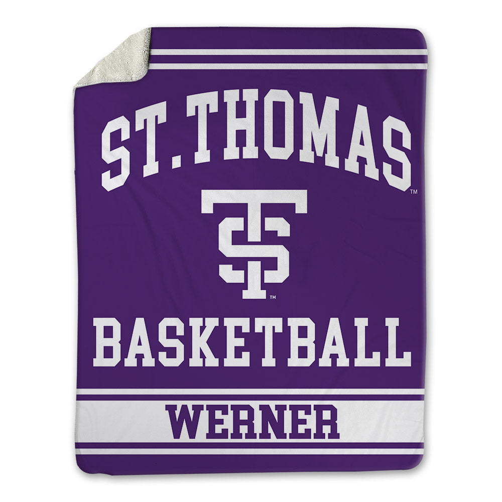 UST - NCAA Women's Basketball : Mikayla Werner - Blanket-0