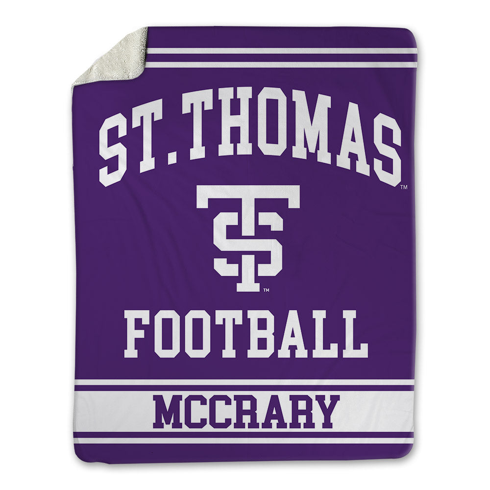 UST - NCAA Football : Pierce McCrary - Blanket-0