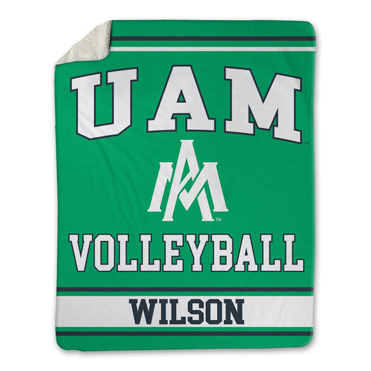 UAM - NCAA Women's Volleyball : Taylor Wilson - Blanket-0