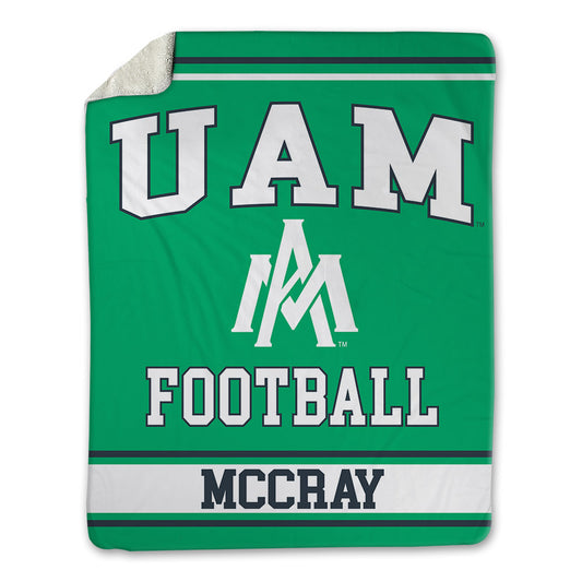 UAM - NCAA Football : Trey Mccray - Blanket-0