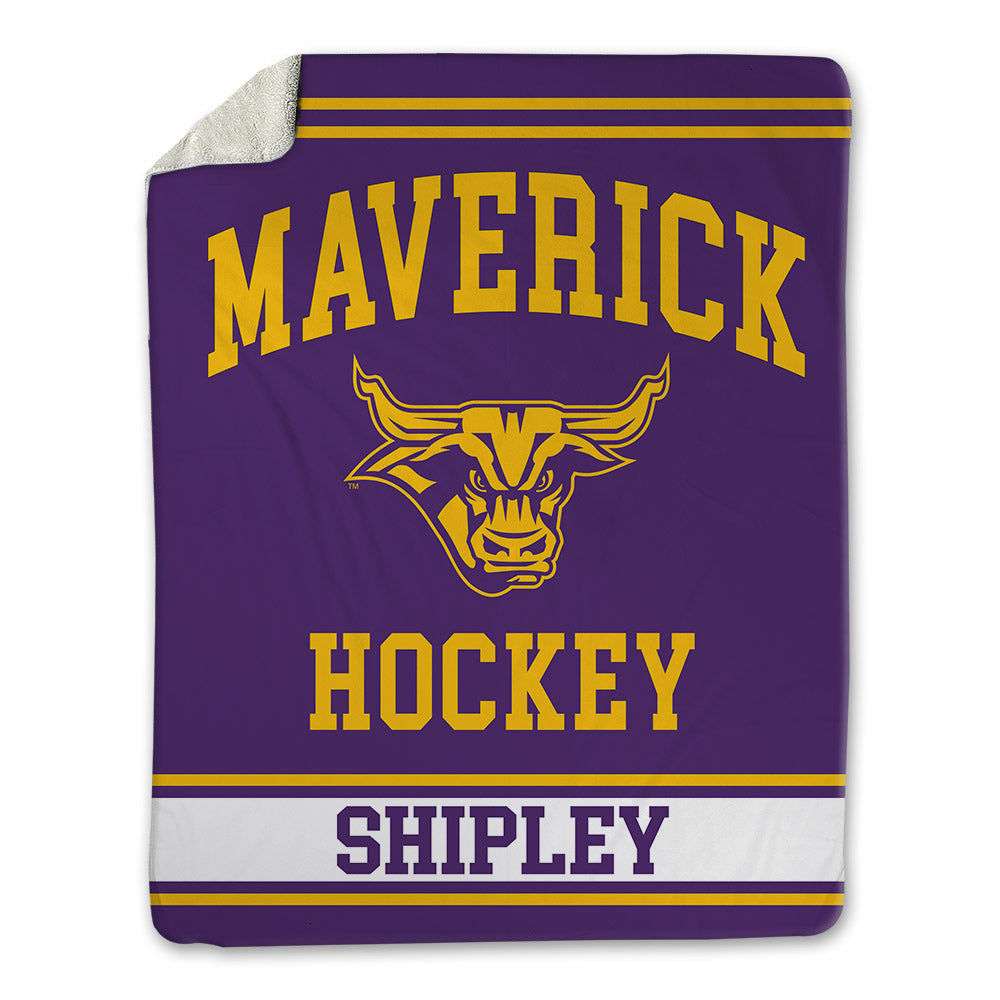 Minn. St. - NCAA Women's Ice Hockey : Bella Shipley - Blanket-0