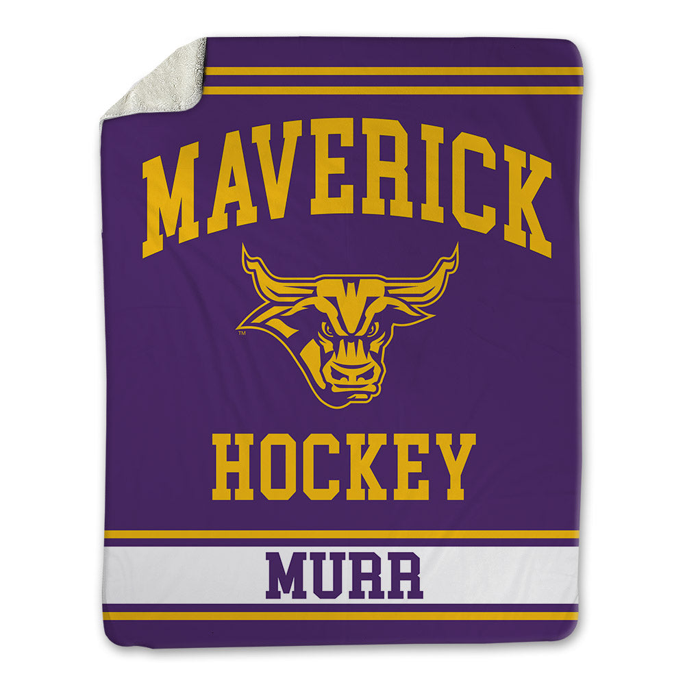 Minn. St. - NCAA Men's Ice Hockey : Evan Murr - Blanket-0