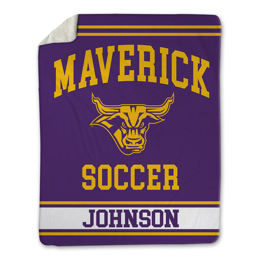 Minn. St. - NCAA Women's Soccer : Taryn Johnson - Blanket-0