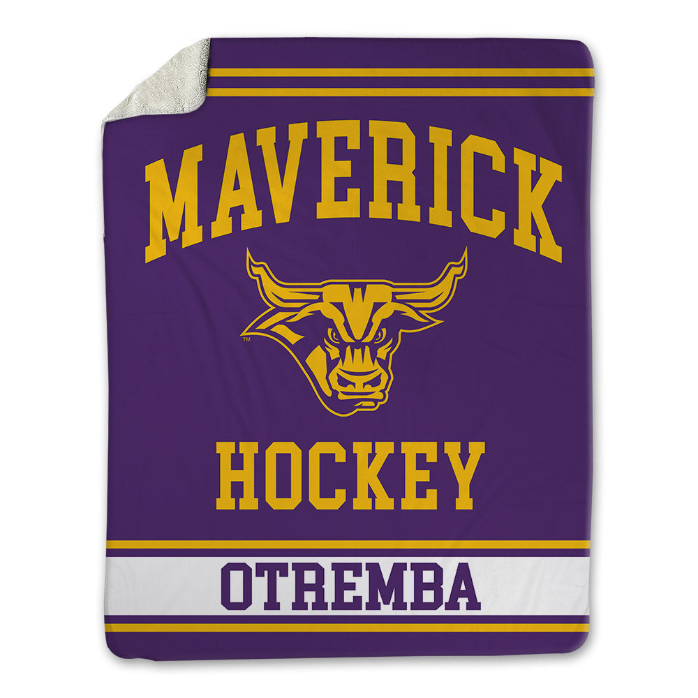 Minn. St. - NCAA Women's Ice Hockey : Taylor Otremba - Blanket-0