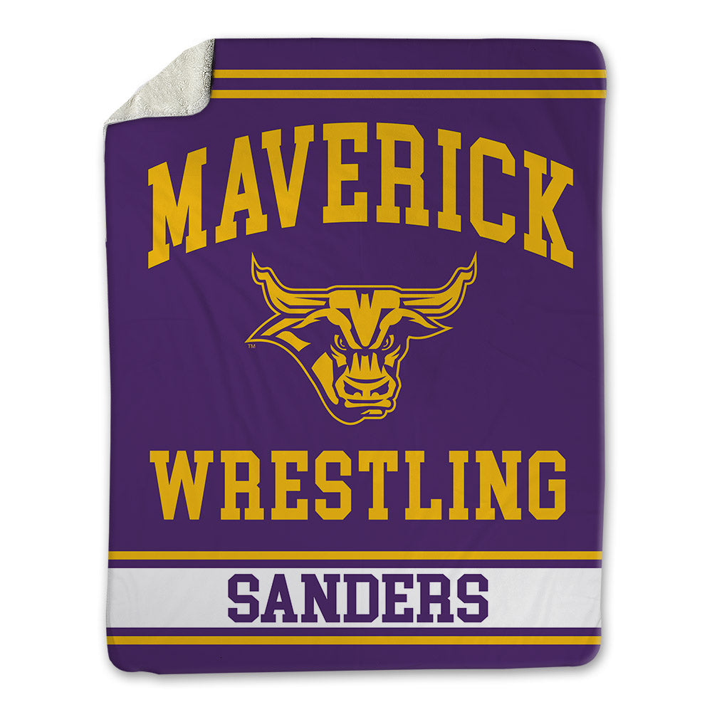 Minn. St. - NCAA Wrestling : Kain Sanders - Blanket-0