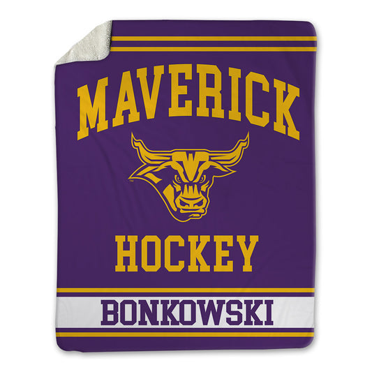 Minn. St. - NCAA Men's Ice Hockey : Jacob Bonkowski - Blanket-0