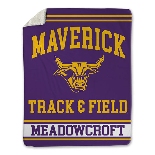 MNSU - NCAA Men's Track & Field : Michael Meadowcroft - Blanket-0