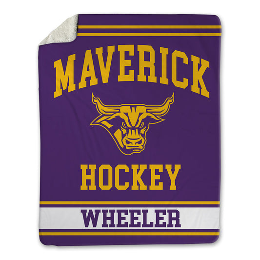 Minn. St. - NCAA Men's Ice Hockey : Mason Wheeler - Blanket-0