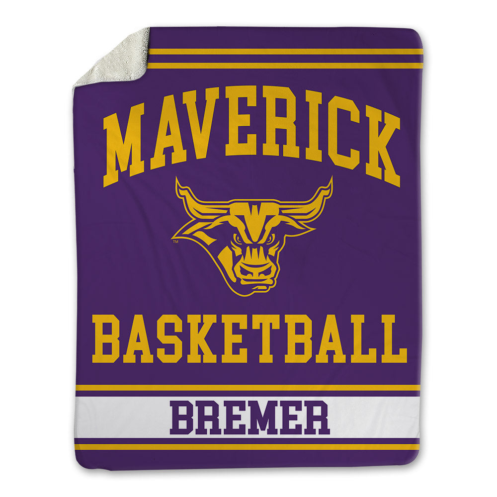 MNSU - NCAA Women's Basketball : Natalie Bremer - Blanket-0