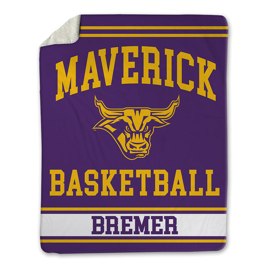 MNSU - NCAA Women's Basketball : Natalie Bremer - Blanket-0