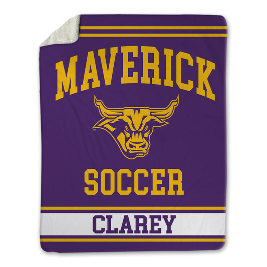 MNSU - NCAA Women's Soccer : Addison Clarey - Blanket-0