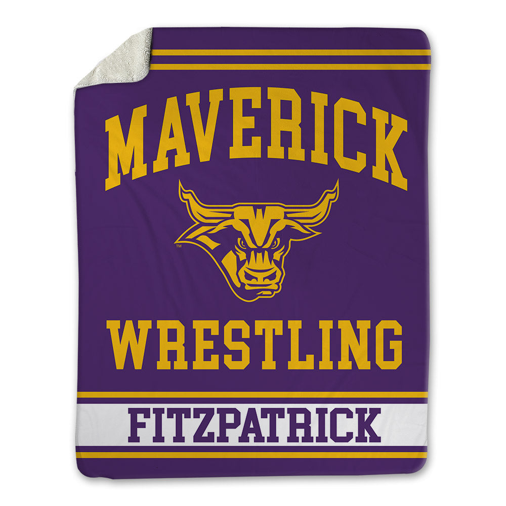 Minn. St. - NCAA Wrestling : Jacob Fitzpatrick - Blanket-0