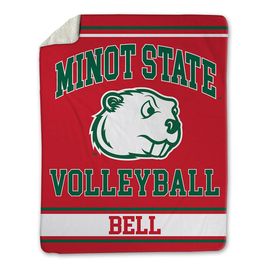 Minot State - NCAA Women's Volleyball : Jasmin Bell - Blanket-0