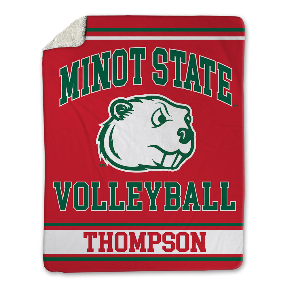 Minot State - NCAA Women's Volleyball : Mia Thompson - Blanket-0