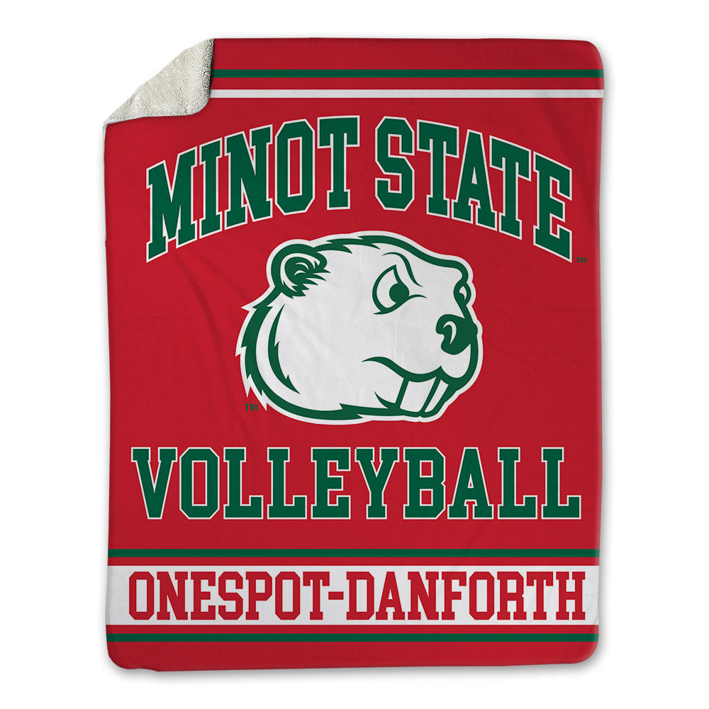 Minot State - NCAA Women's Volleyball : Katelyn Onespot-Danforth - Blanket-0