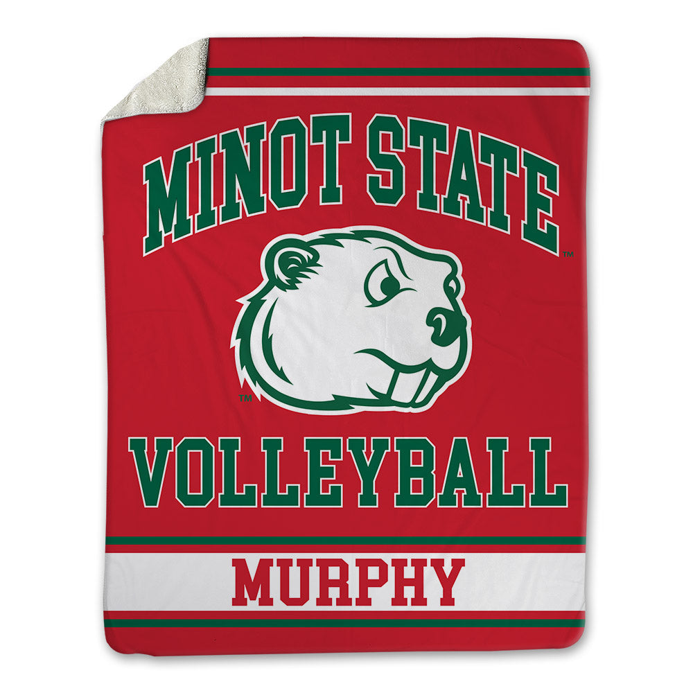 Minot State - NCAA Women's Volleyball : Olivia Murphy - Blanket-0