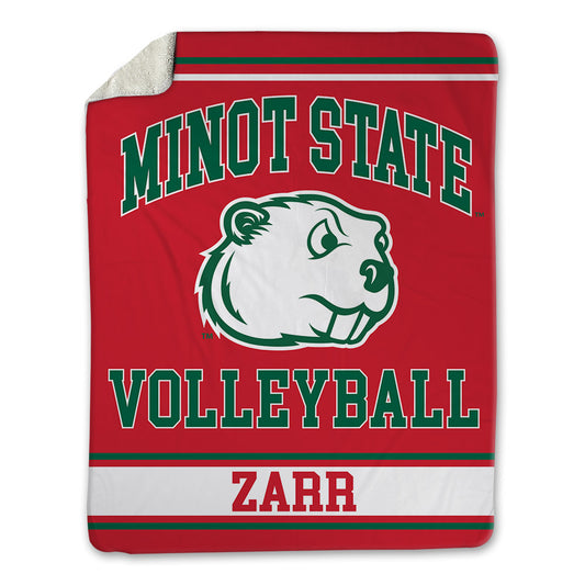 Minot State - NCAA Women's Volleyball : Zoe Zarr - Blanket-0