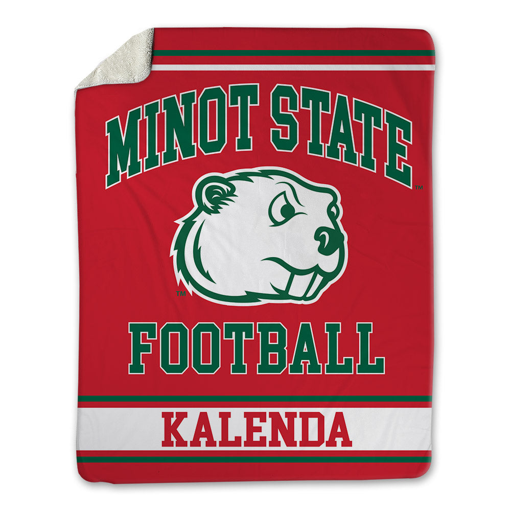 Minot State - NCAA Football : Messi Kalenda - Blanket-0