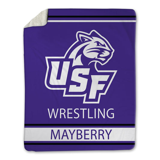 Sioux Falls - NCAA Wrestling : Vinny Mayberry - Blanket-0