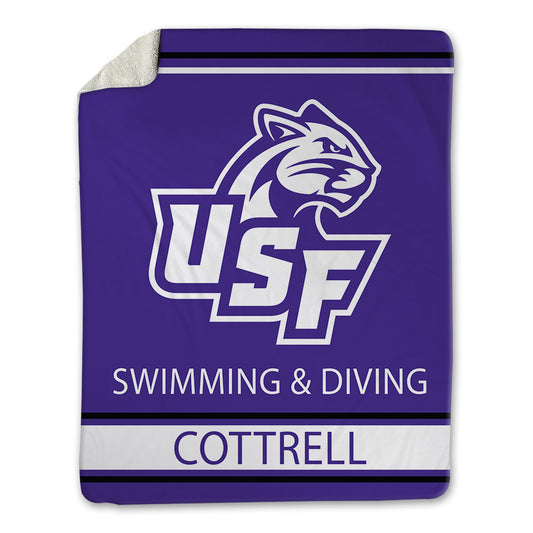Sioux Falls - NCAA Women's Swimming & Diving : Kylie Cottrell - Blanket-0