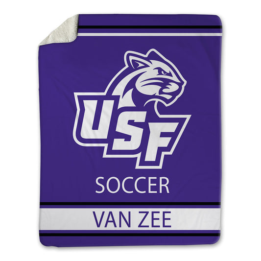 Sioux Falls - NCAA Women's Soccer : Addison Van Zee - Blanket-0