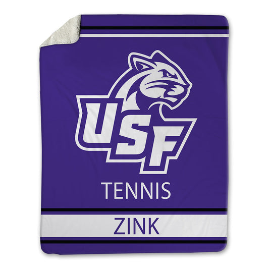 Sioux Falls - NCAA Women's Tennis : Ellie Zink - Blanket-0