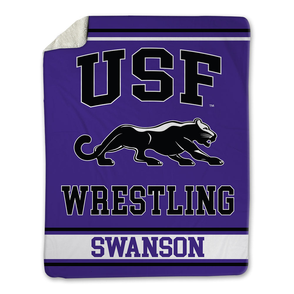 Sioux Falls - NCAA Wrestling : Luke Swanson - Blanket-0