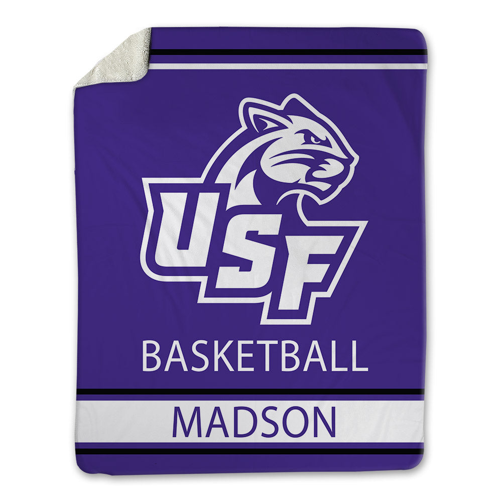 Sioux Falls - NCAA Men's Basketball : Brogan Madson - Blanket-0