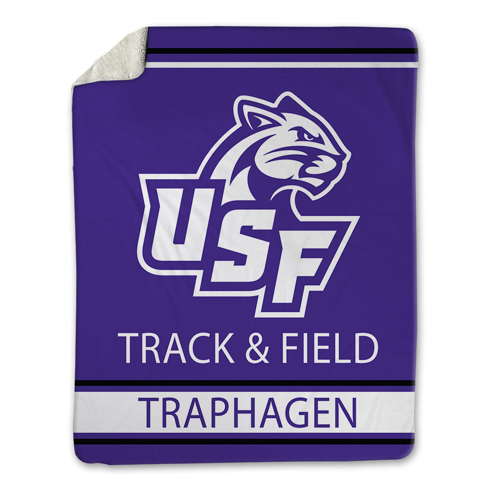 Sioux Falls - NCAA Women's Track & Field : faith traphagen - Blanket-0