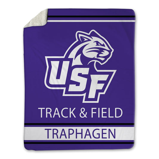 Sioux Falls - NCAA Women's Track & Field : faith traphagen - Blanket-0