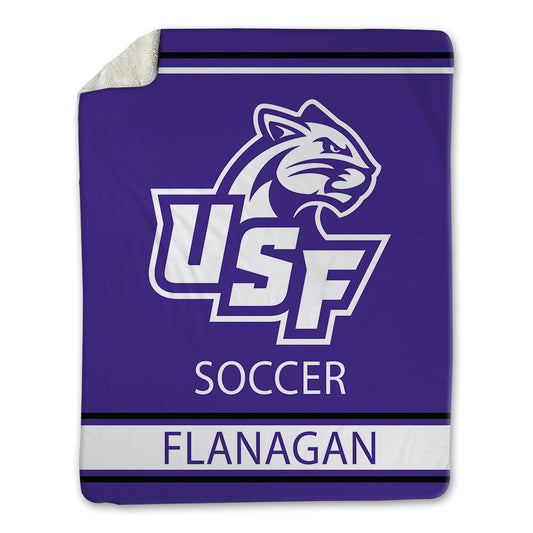 Sioux Falls - NCAA Women's Soccer : Abigail Flanagan - Blanket-0