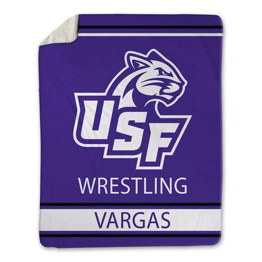 Sioux Falls - NCAA Wrestling : Gabino Vargas - Blanket-0