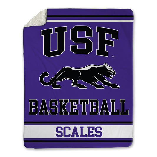 Sioux Falls - NCAA Men's Basketball : Kenji Scales - Blanket-0