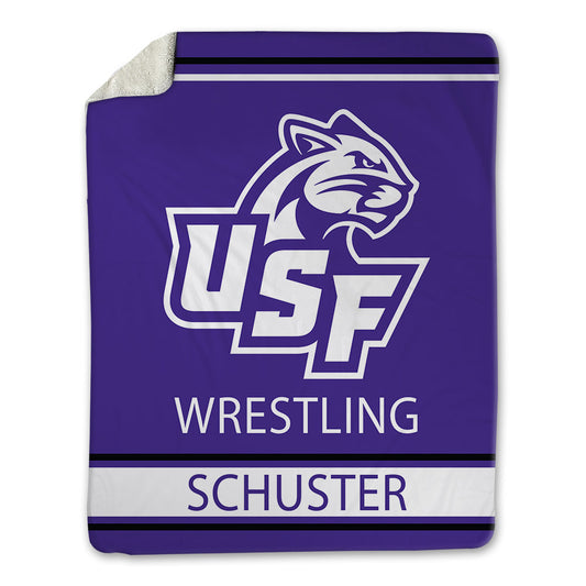 Sioux Falls - NCAA Wrestling : Hanah Schuster - Blanket-0