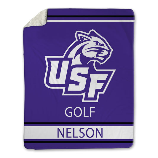 Sioux Falls - NCAA Women's Golf : Avery Nelson - Blanket-0