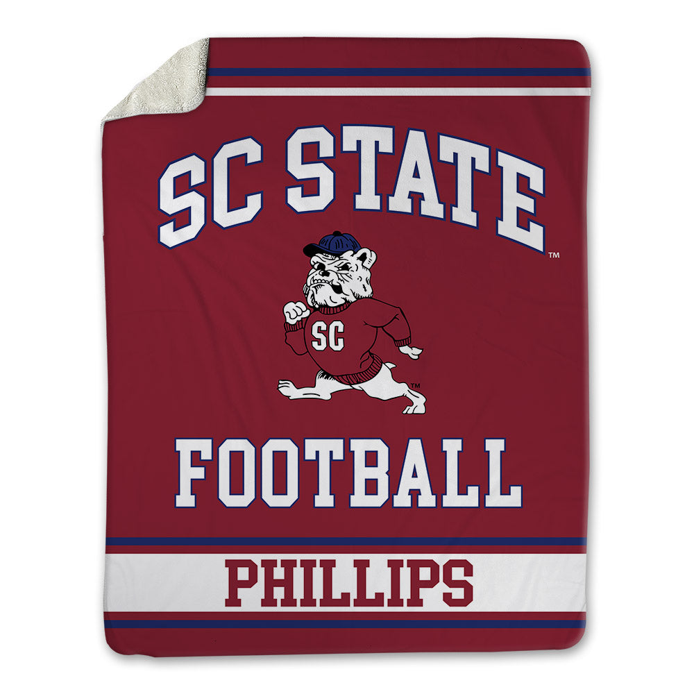 SCSU - NCAA Football : Evan Phillips - Blanket-0