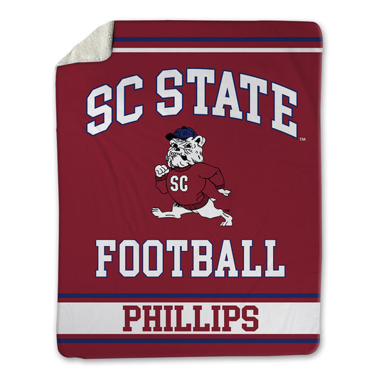 SCSU - NCAA Football : Evan Phillips - Blanket-0