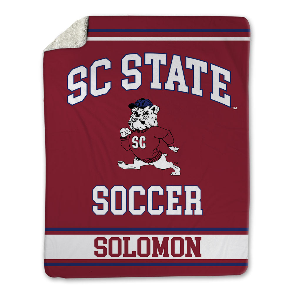 SCSU - NCAA Women's Soccer : Semhar Solomon - Blanket-0