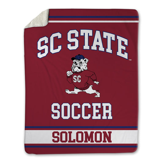 SCSU - NCAA Women's Soccer : Semhar Solomon - Blanket-0