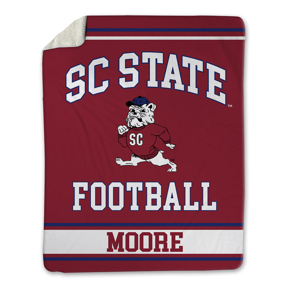 SCSU - NCAA Football : Tyron Moore - Blanket-0