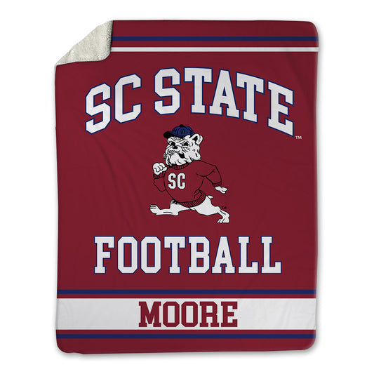 SCSU - NCAA Football : Tyron Moore - Blanket-0