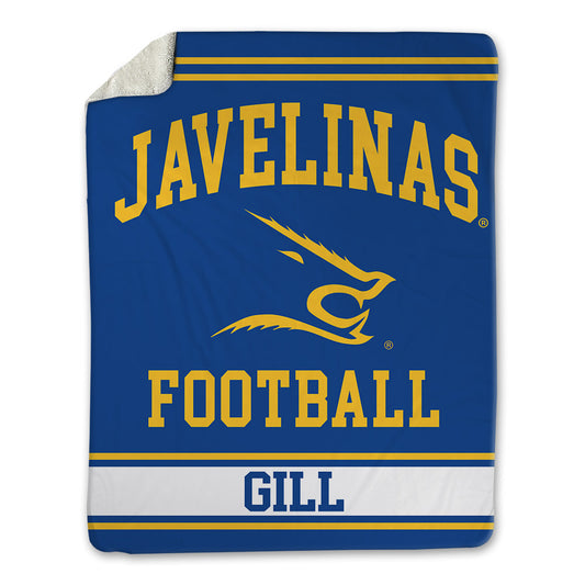 TAMUK - NCAA Football : Dominic Gill - Blanket-0