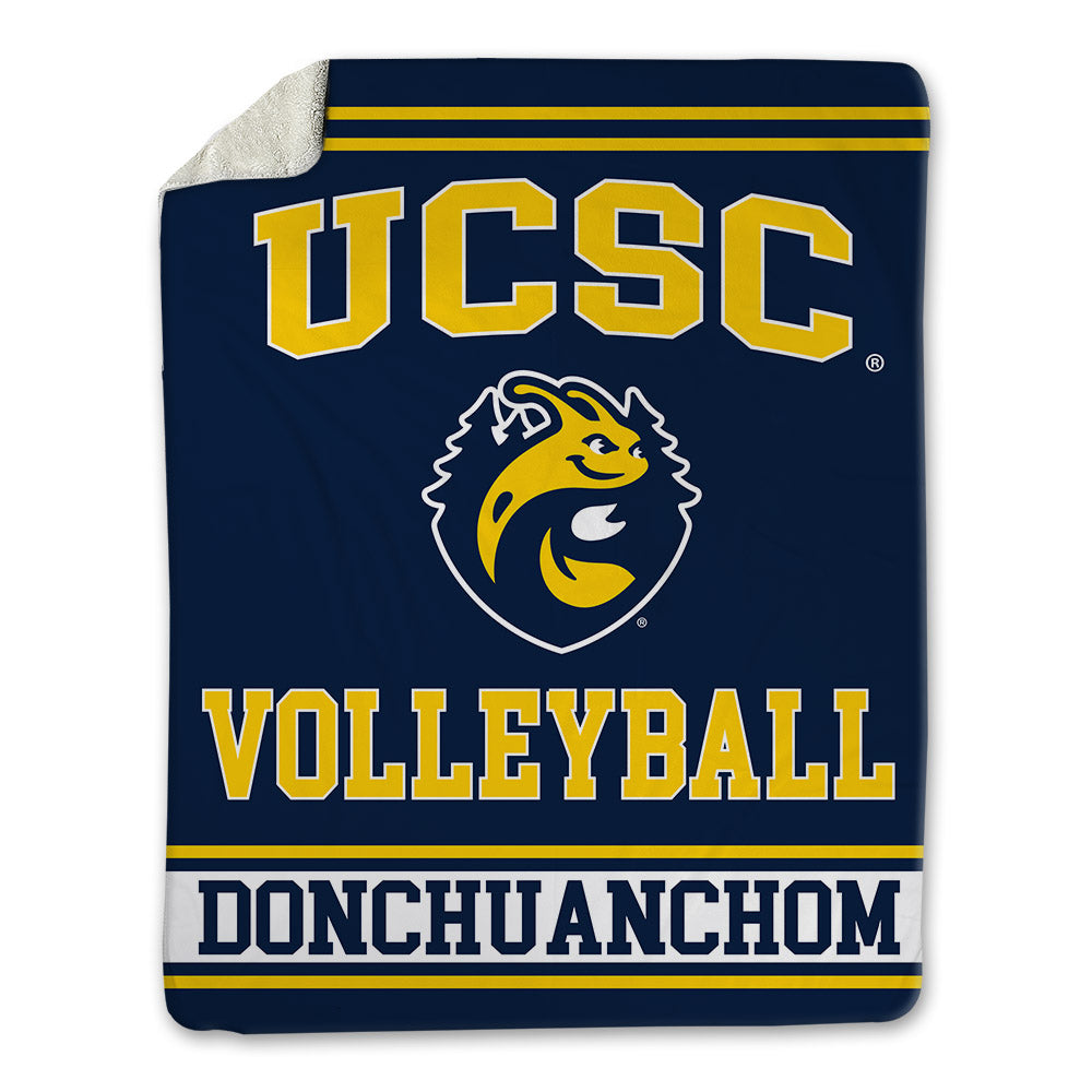 UCSC - NCAA Men's Volleyball : Marcus Donchuanchom - Blanket-0