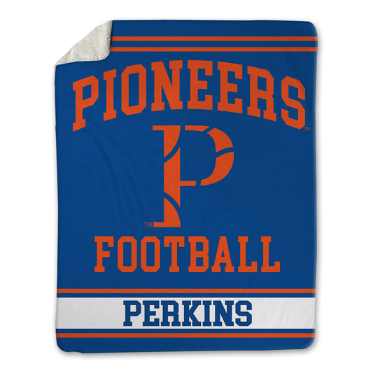 UW Platteville - NCAA Football : Blaine Perkins - Blanket-0