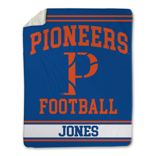 UW Platteville - NCAA Football : Jordan Jones - Blanket-0