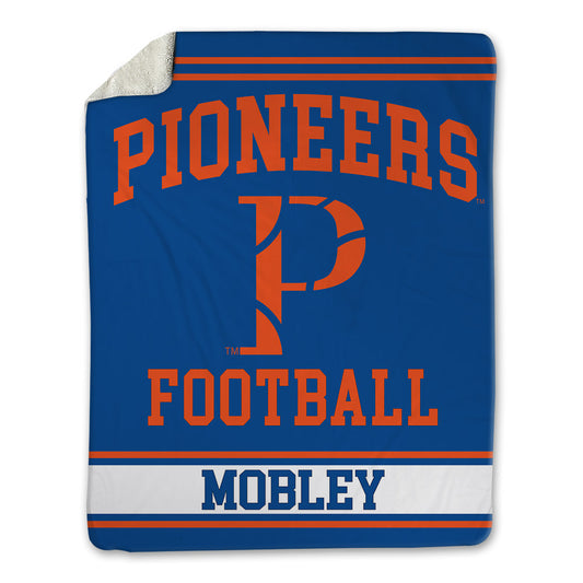 UW Platteville - NCAA Football : Brady Mobley - Blanket-0