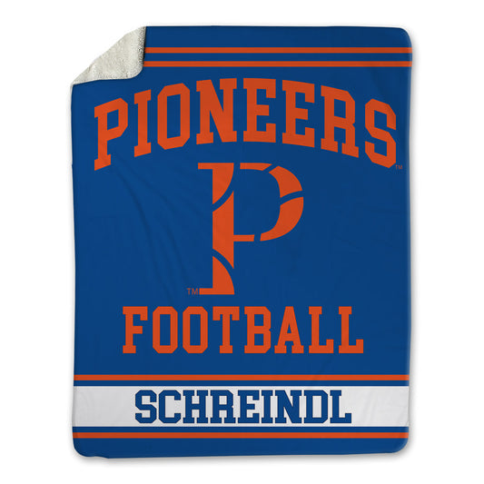 UW Platteville - NCAA Football : Parker Schreindl - Blanket-0