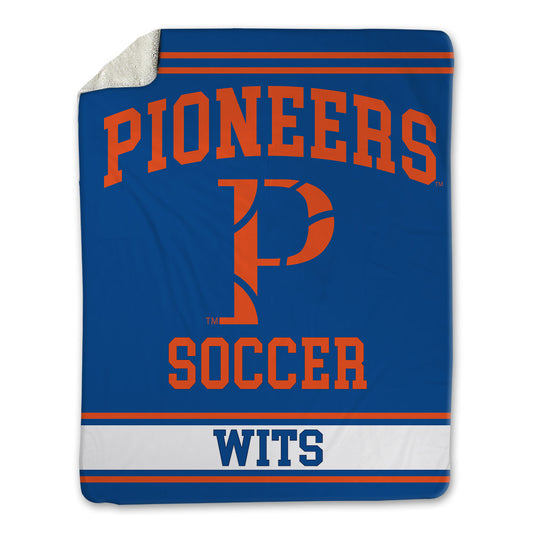 UW Platteville - NCAA Men's Soccer : Caden Wits - Blanket-0