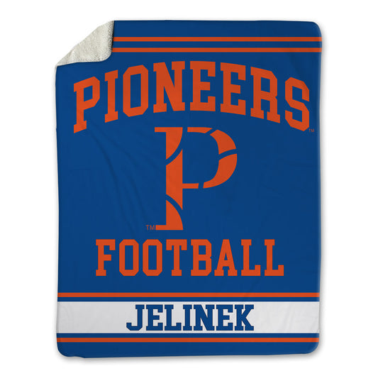 UW Platteville - NCAA Football : McKade Jelinek - Blanket-0