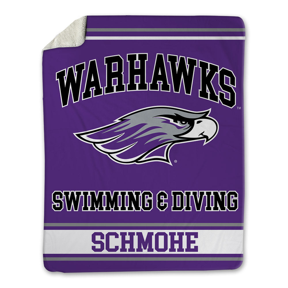 UW-Whitewater - NCAA Men's Swimming & Diving : Ethan Schmohe - Blanket-1